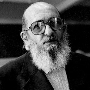 portrait of Paulo Freire